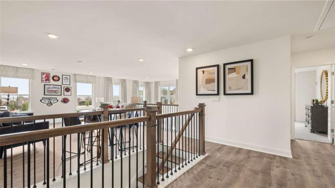 Furnished interior view inside a new home in The Gates at Pates Creek, Hampton (Image 49).