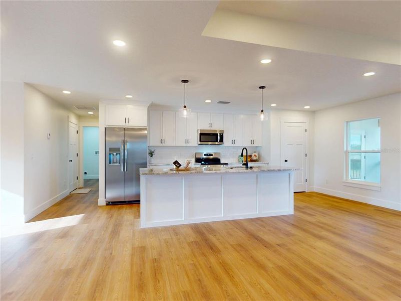 Furnished interior view inside a new home in , Deltona (Image 8).