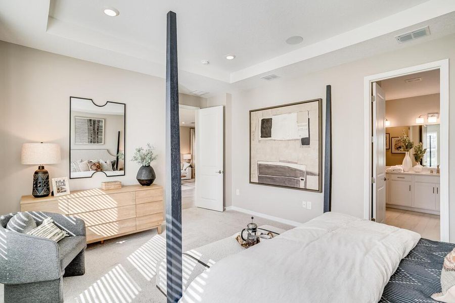 Furnished interior view inside a new home in Ardisia Park, New Smyrna Beach (Image 26).