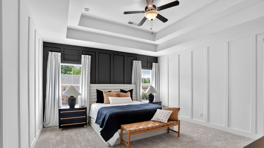 Furnished interior view inside a new home in Governors Parc, Kennesaw (Image 4).