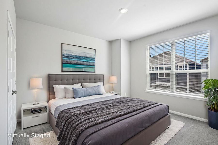 Furnished interior view inside a new home in Kemah Crossing - Luxe Series, Kemah (Image 7).