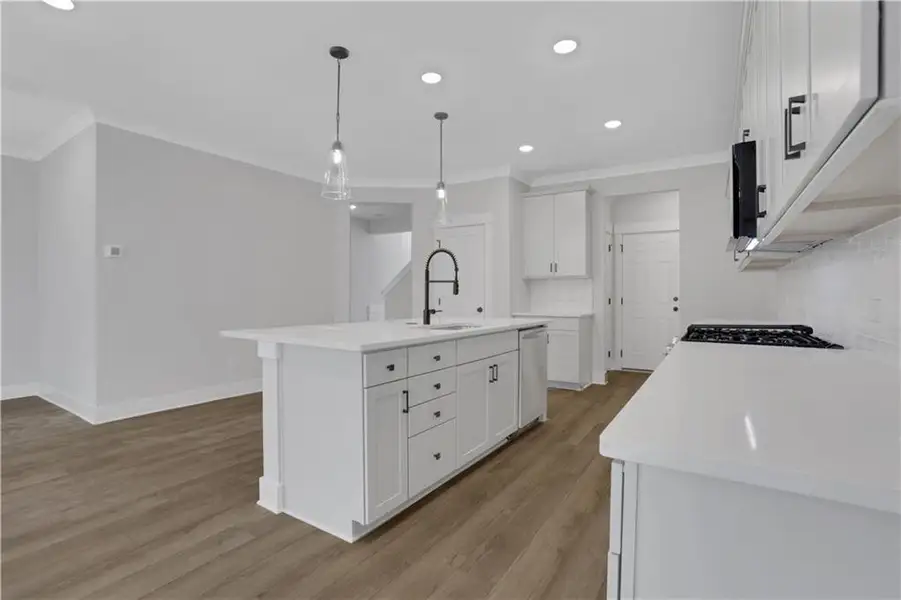 Furnished interior view inside a new home in Villas at Dawsonville Townhomes, Dawsonville (Image 11).