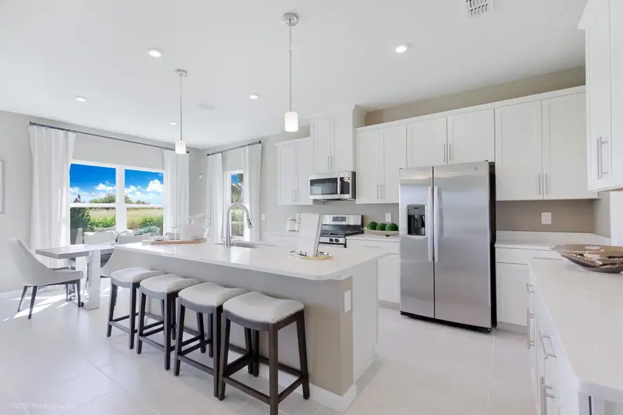 Furnished interior view inside a new home in Spirit of Sebastian, Sebastian (Image 3).