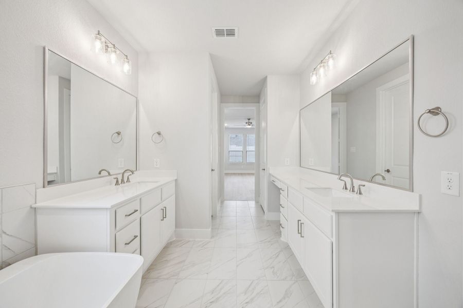 Representative furnished interior of a home built from the Majestic by Centre Living Homes in Painted Tree Woodland West, McKinney (Image 10). Representative furnished interior of a home built from the Majestic by Centre Living Homes in Painted Tree Woodland West, McKinney (Image 10).