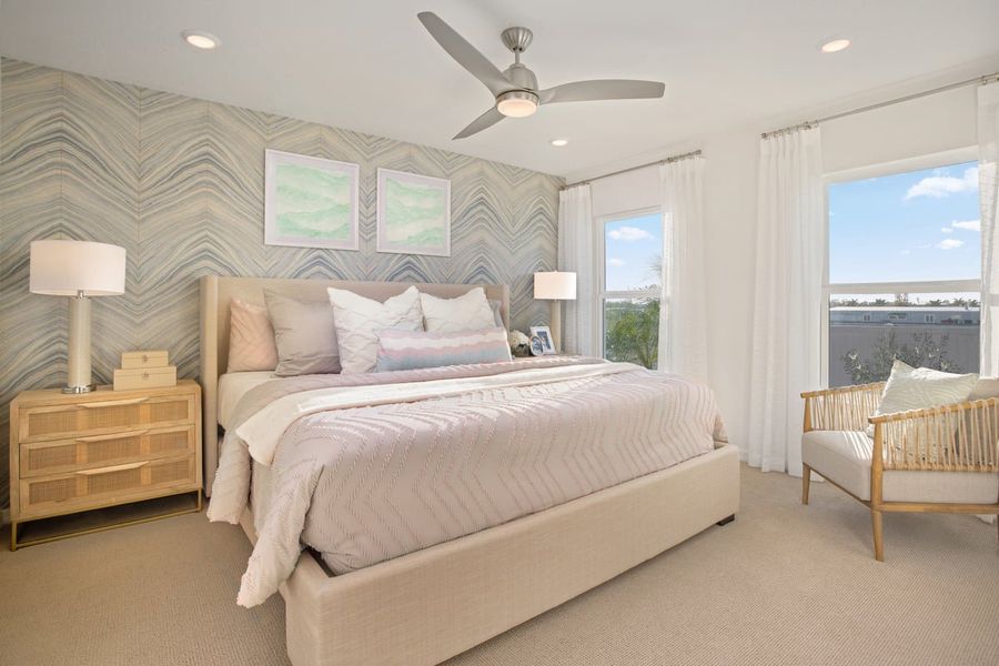 Representative furnished interior of a home built from the 1637 Modeled by KB Home in Heron Glen, Palmetto (Image 6).