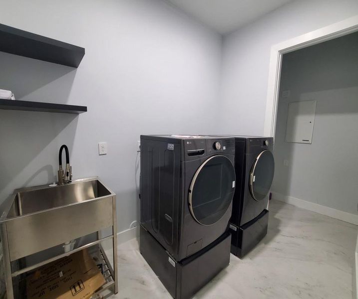 Furnished interior view inside a new home in , Davie (Image 6).