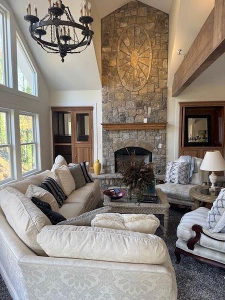 Furnished interior view inside a new home in , Marietta (Image 5).