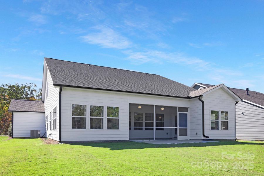 Exterior details and patio area of a home in , Monroe (Image 4). Exterior details and patio area of a home in , Monroe (Image 4).