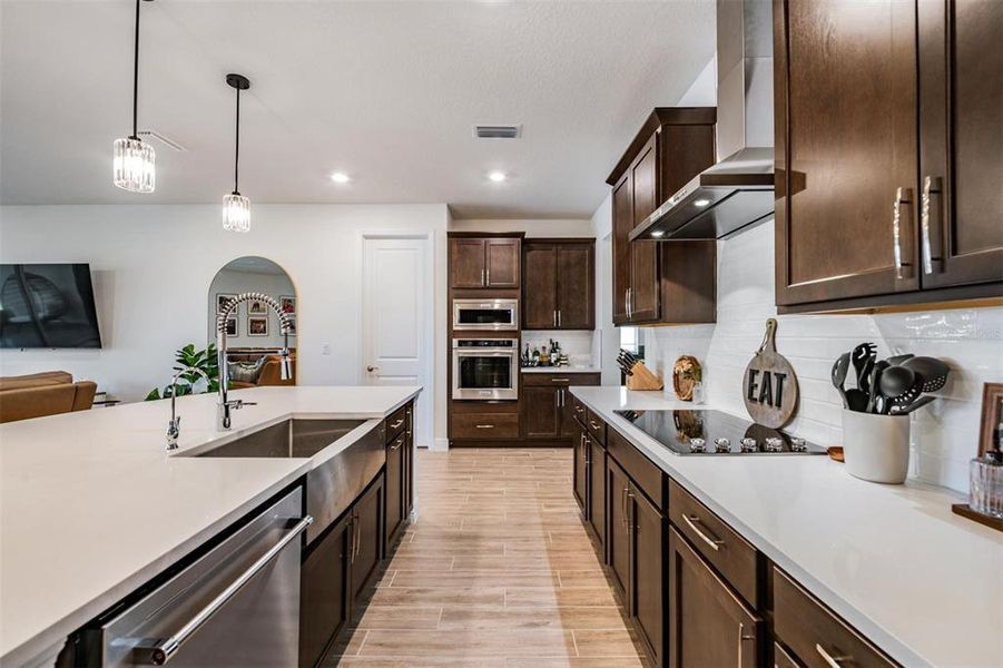 Furnished interior view inside a new home in , Parrish (Image 14).
