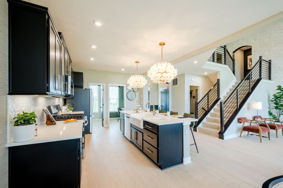 Representative furnished interior of a home built from the Avery by Fischer Homes in Pickens Bluff, Hiram (Image 49).