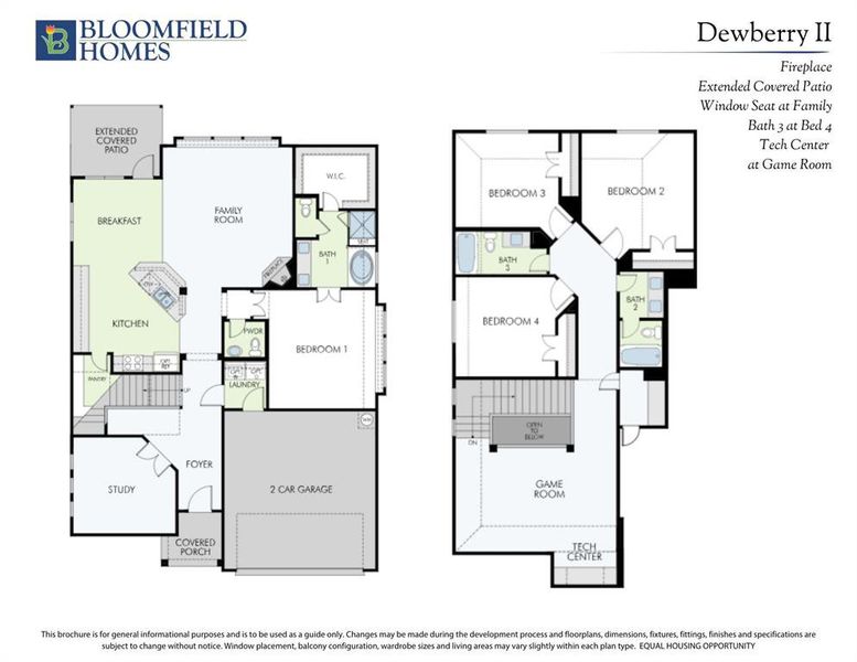 2D floor plan layout of this home in Woodstone, Providence Village, TX (Image 2). 2D floor plan layout of this home in Woodstone, Providence Village, TX (Image 2).