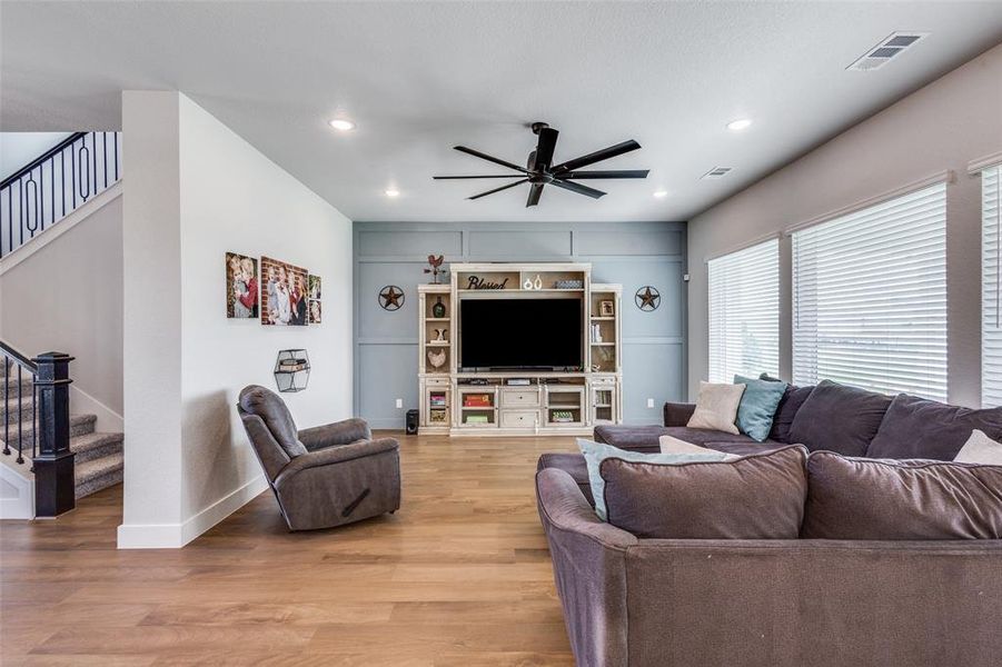 Furnished interior view inside a new home in , Van Alstyne (Image 28).