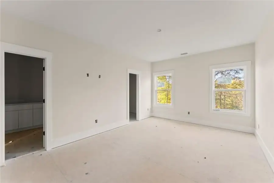 In-progress construction of a new home in , Dawsonville, GA (Image 20).