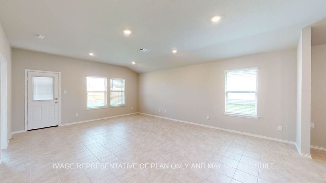 Representative unfurnished interior of a home built from the Elgin by D.R. Horton in Reynolds Crossing, Killeen (Image 15).
