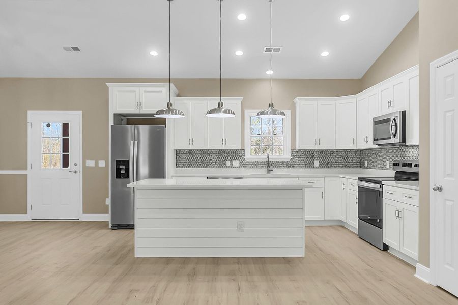 Furnished interior view inside a new home in , Round O (Image 5).