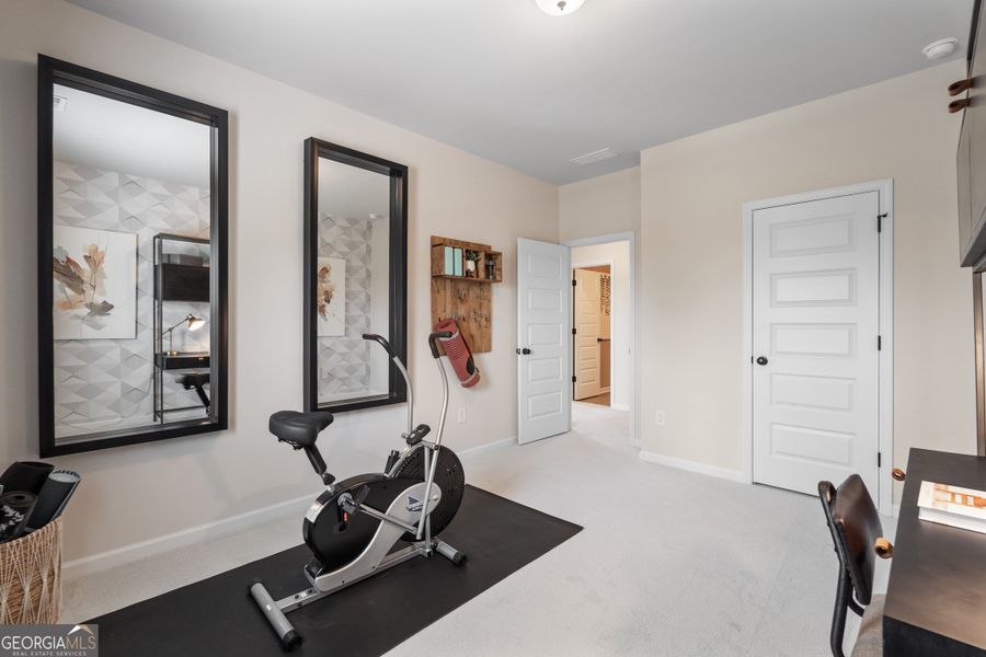 Furnished interior view inside a new home in Glendale Towns, Conyers (Image 19).