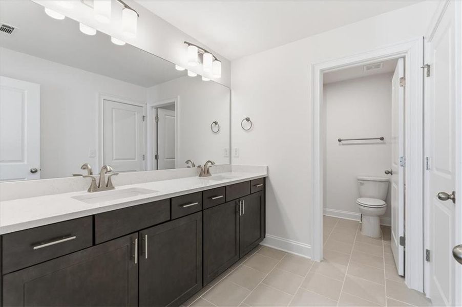 Furnished interior view inside a new home in Ford Landing, Acworth (Image 14).