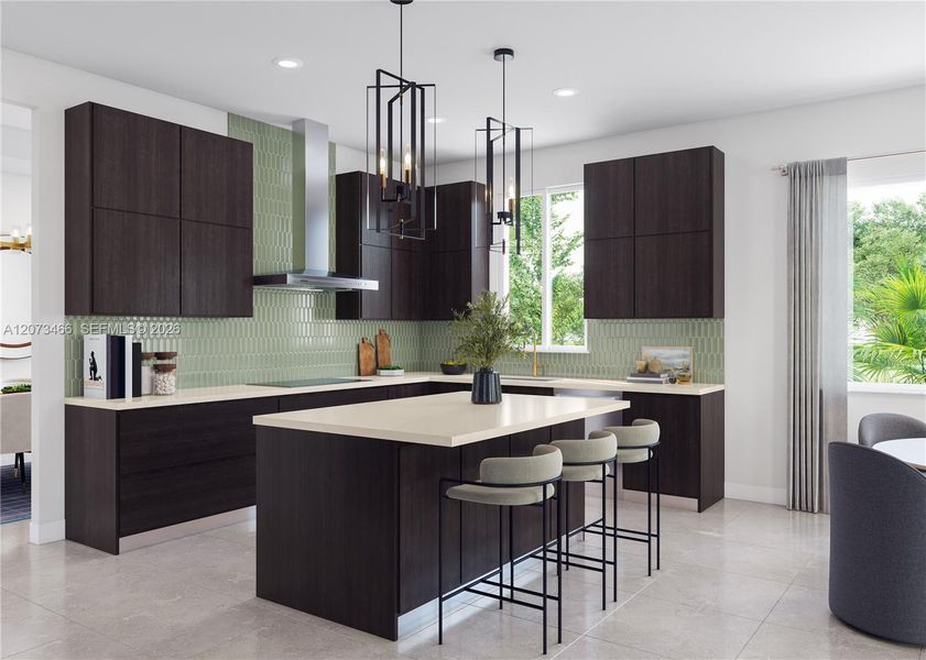 Furnished interior view inside a new home in Parkland Royale, Parkland (Image 15).
