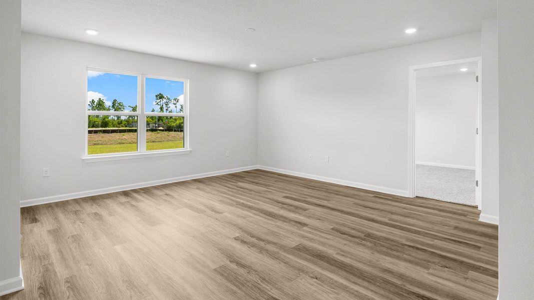 Representative unfurnished interior of a home built from the The Cali by D.R. Horton in Morningside, Panama City (Image 17). Representative unfurnished interior of a home built from the The Cali by D.R. Horton in Morningside, Panama City (Image 17).