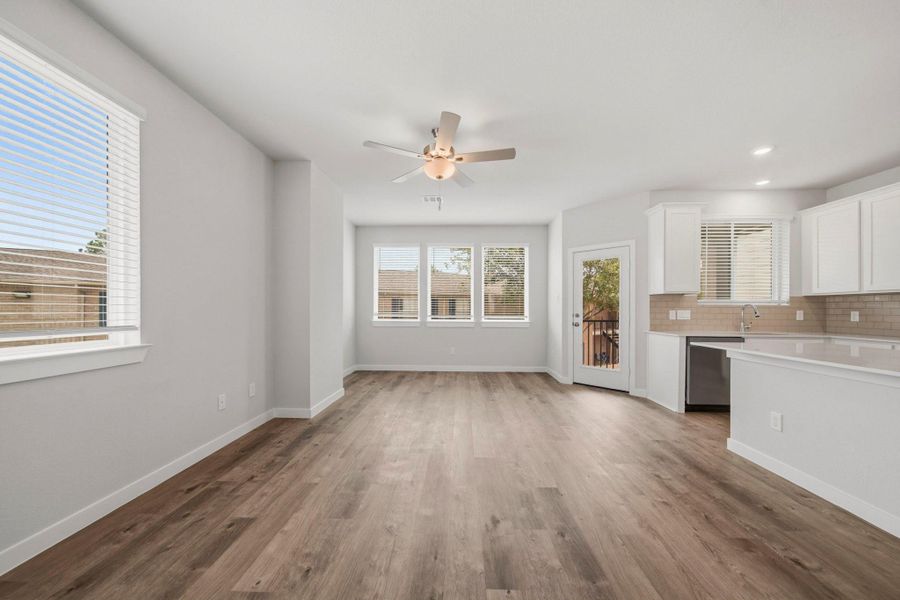 Spacious, unfurnished interior of a new home in Park Hill Villas, Stafford (Image 17).