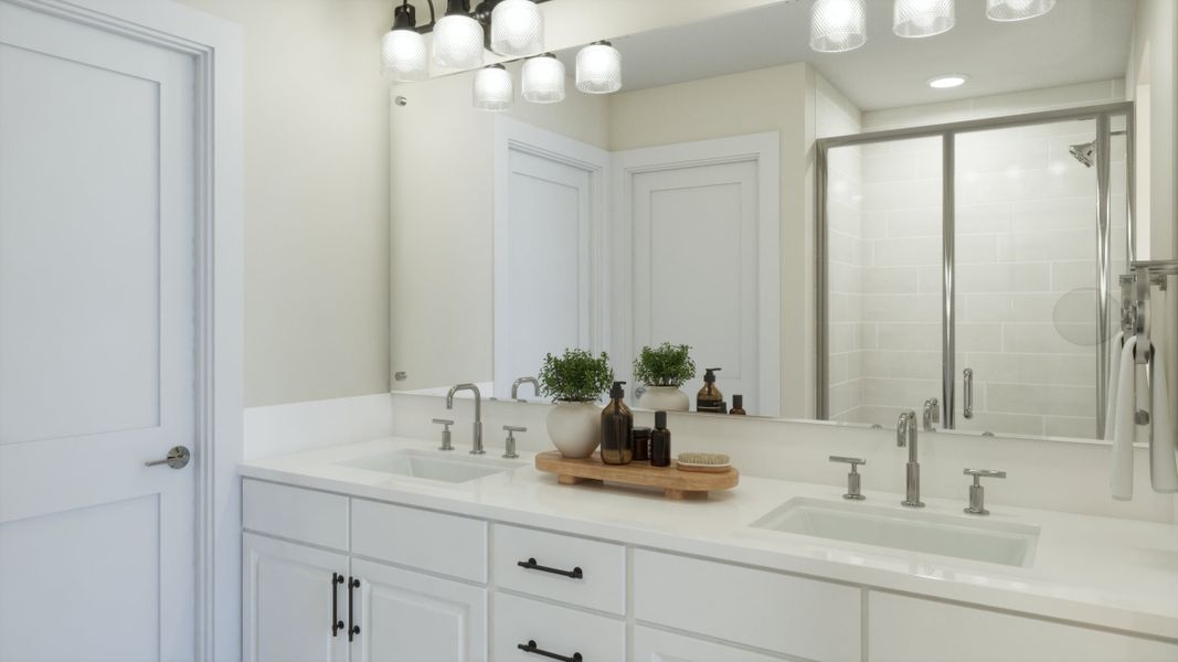 Representative interior finishes for a home built from the 2404 by Risewell Homes in Harvest Crossing, Aurora (Image 14). Representative interior finishes for a home built from the 2404 by Risewell Homes in Harvest Crossing, Aurora (Image 14).