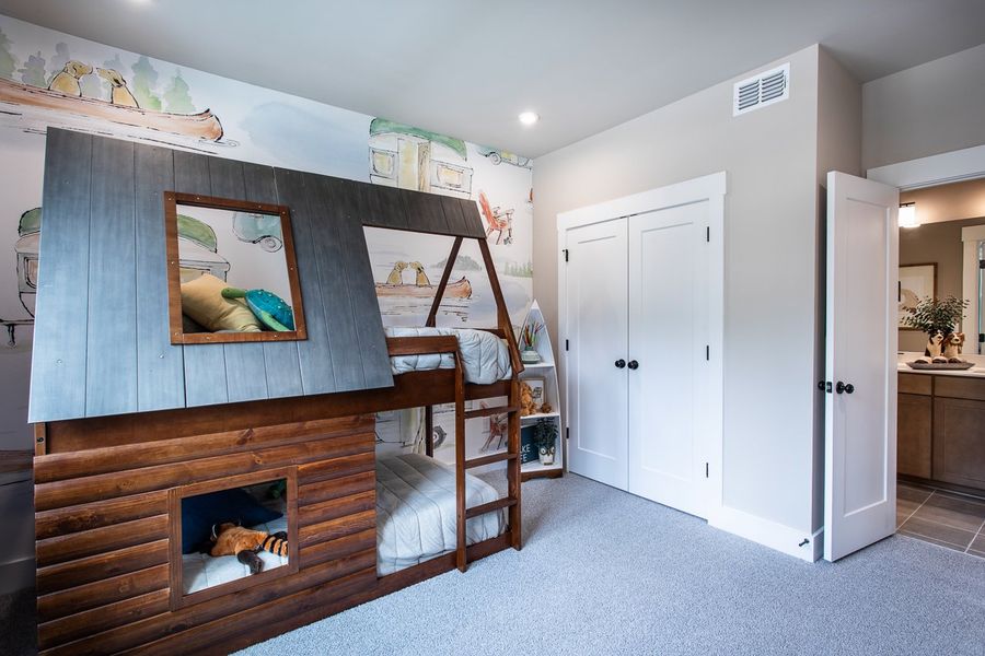 Furnished interior view inside a new home in Cambridge at Steels Bridge, Canton (Image 14).