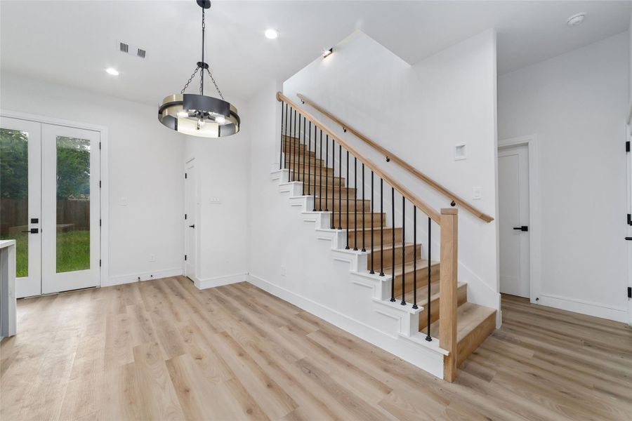 Spacious, unfurnished interior of a new home in , Houston (Image 12). Spacious, unfurnished interior of a new home in , Houston (Image 12).