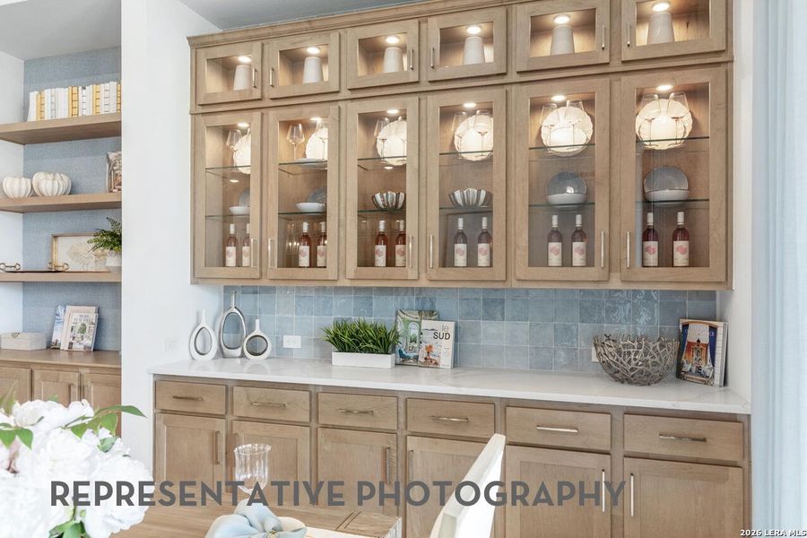 Furnished interior view inside a new home in The Ranches at Creekside, Boerne (Image 27).