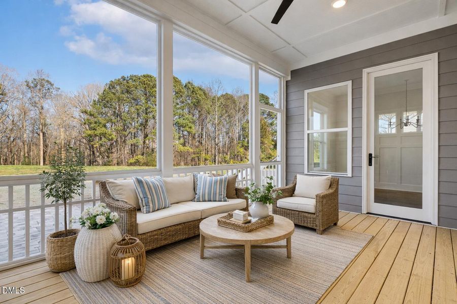 Virtually Staged Porch