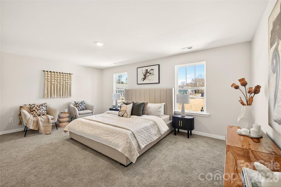 Furnished interior view inside a new home in The Falls at Newton, Newton (Image 14).