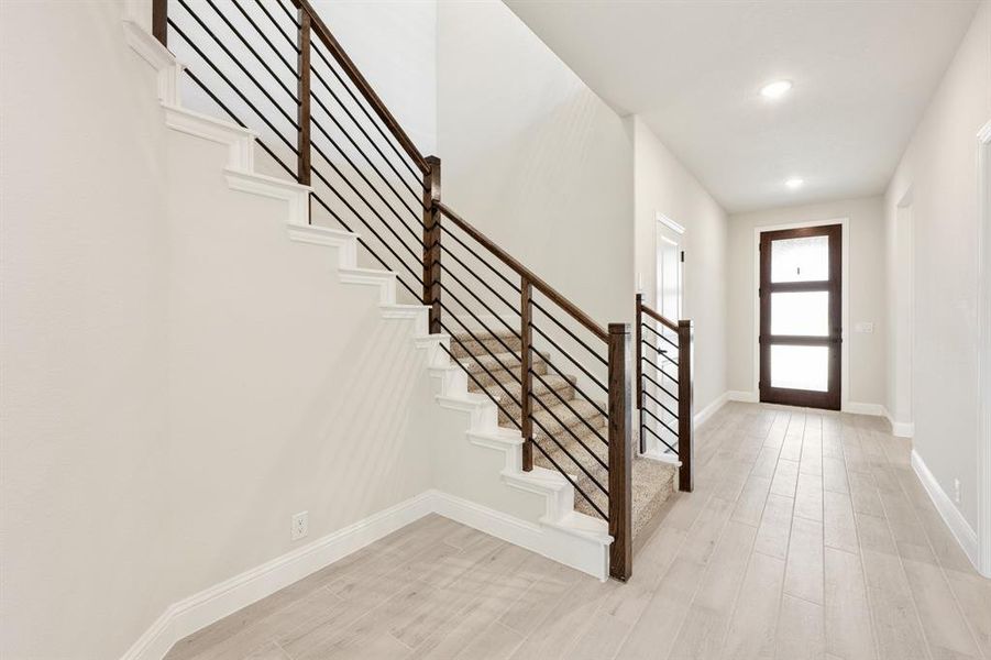 Spacious, unfurnished interior of a new home in Mockingbird Hills 60-65, Joshua (Image 31). Spacious, unfurnished interior of a new home in Mockingbird Hills 60-65, Joshua (Image 31).