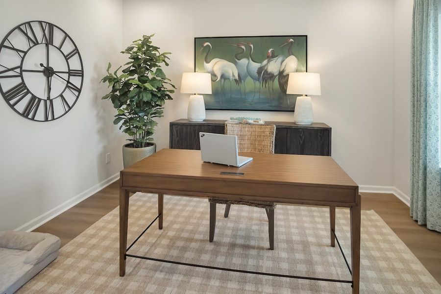Furnished interior view inside a new home in Hampshire Hills, Columbia (Image 3).