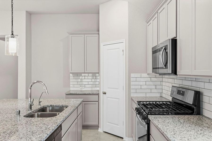 Furnished interior view inside a new home in Escondido, Magnolia (Image 7).