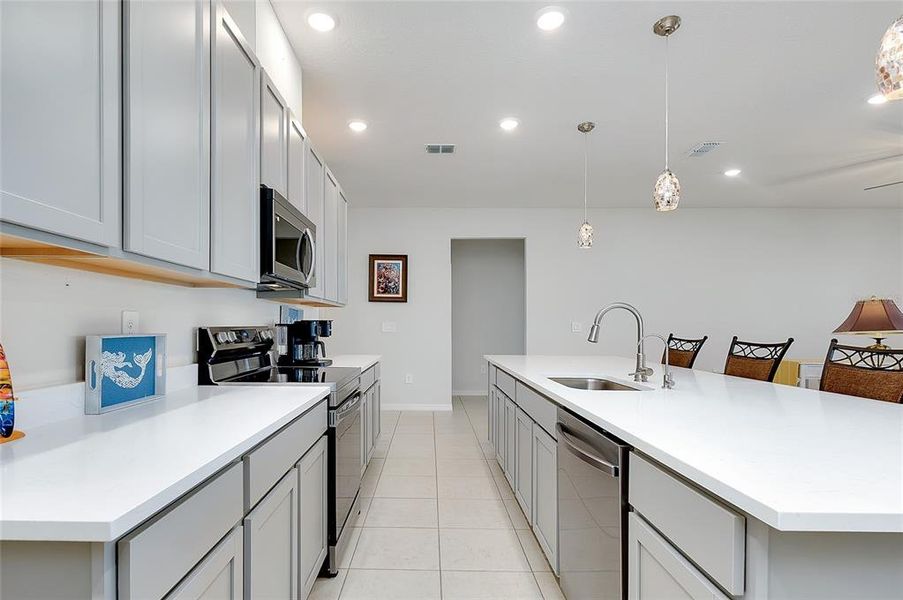 Furnished interior view inside a new home in , Bradenton (Image 9).
