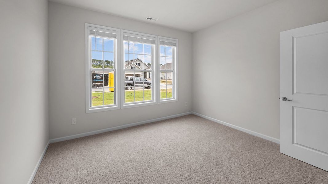 Representative unfurnished interior of a home built from the Bristol by D.R. Horton in Quarry Hills - Freedom, Swepsonville (Image 6).