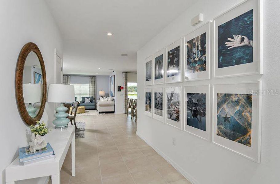 Furnished interior view inside a new home in Firethorn, Parrish (Image 9).