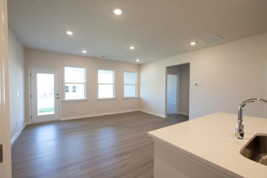 Representative unfurnished interior of a home built from the Augusta by Piedmont Residential in Villages at Cedar Hill, Dallas (Image 22).