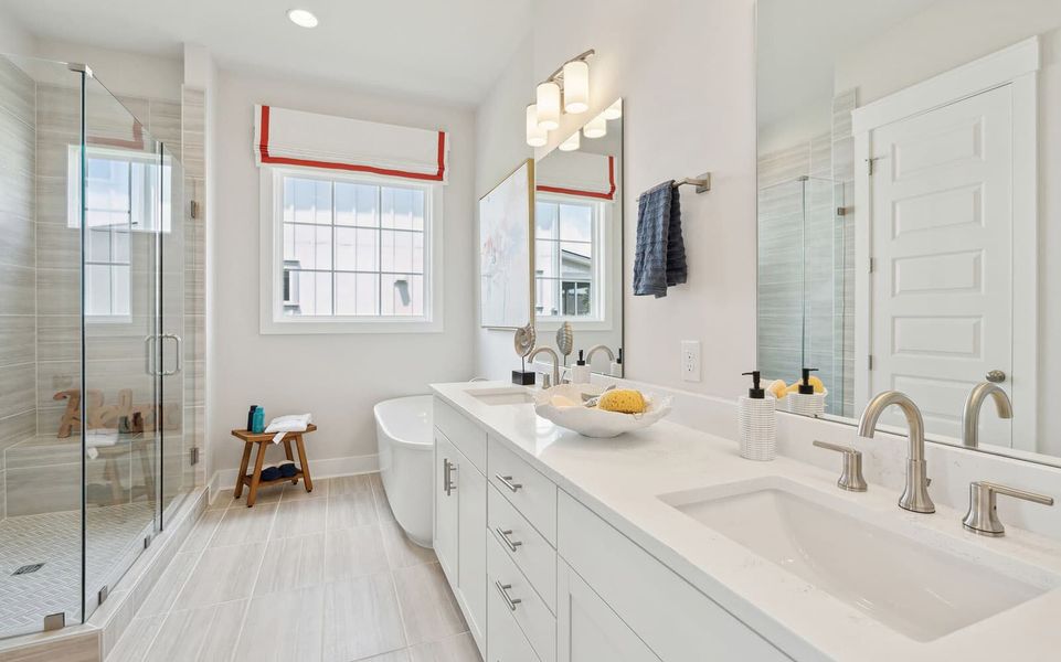Furnished interior view inside a new home in Nexton, Summerville (Image 18).