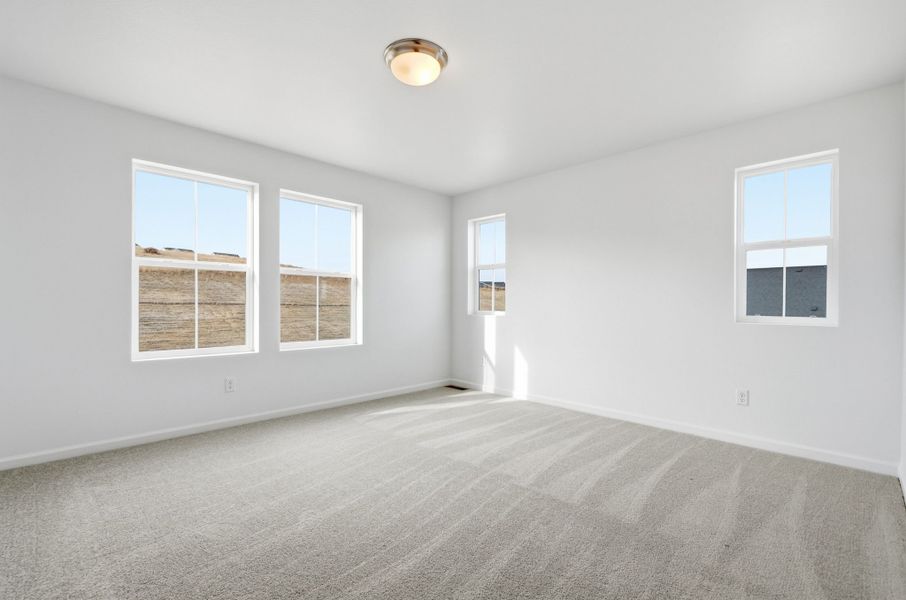 Spacious, unfurnished interior of a new home in The Town Collection at Independence, Elizabeth (Image 25). Spacious, unfurnished interior of a new home in The Town Collection at Independence, Elizabeth (Image 25).