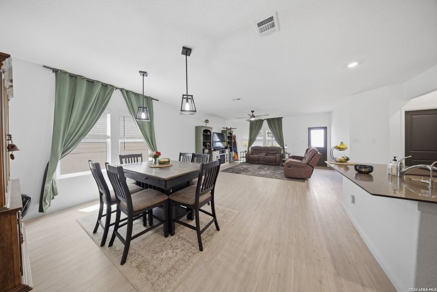 Furnished interior view inside a new home in Sage Meadows, St. Hedwig (Image 13).
