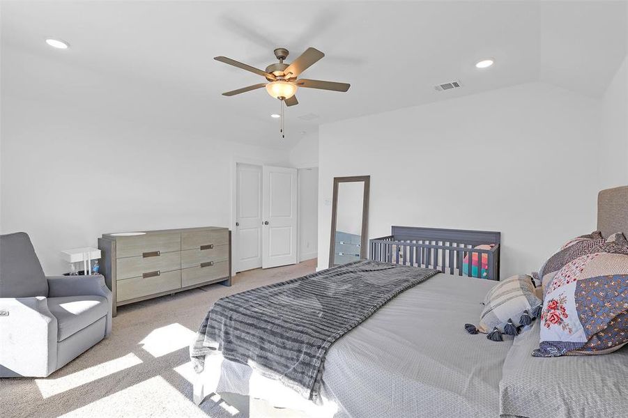 Furnished interior view inside a new home in Garden Collection at Union Park, Little Elm (Image 18).