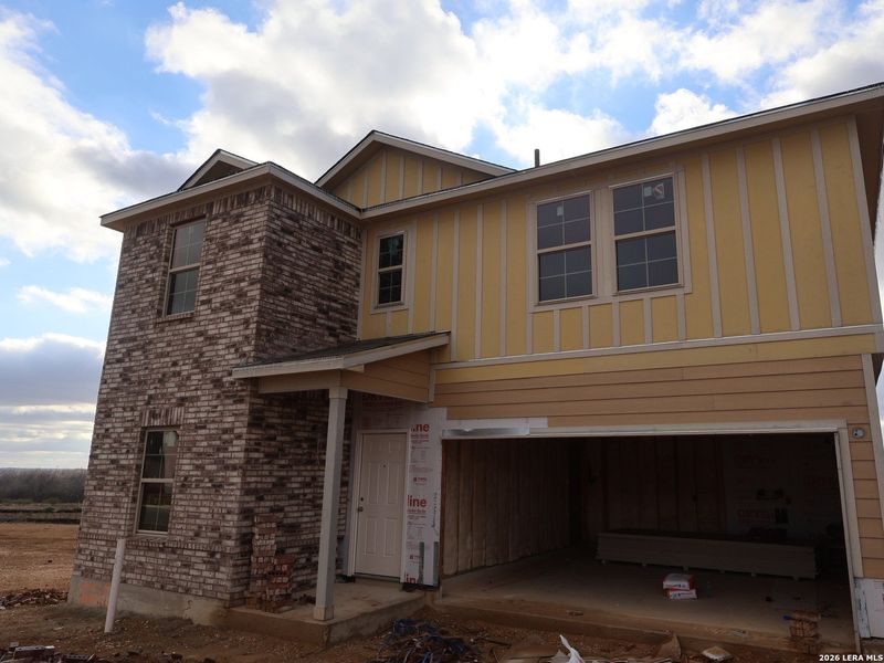 In-progress construction of a new home in Mesquite Ridge, San Antonio, TX (Image 41). In-progress construction of a new home in Mesquite Ridge, San Antonio, TX (Image 41).