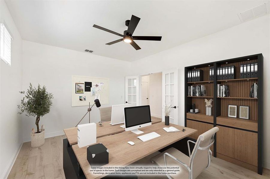 Furnished interior view inside a new home in Terracina, Rockwall (Image 15).