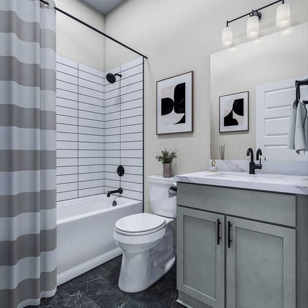 Furnished interior view inside a new home in Arbor Collection At Park Central, Georgetown (Image 17). Furnished interior view inside a new home in Arbor Collection At Park Central, Georgetown (Image 17).