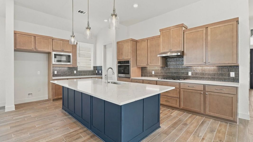 Furnished interior view inside a new home in Attwater 55s, Waller (Image 9).