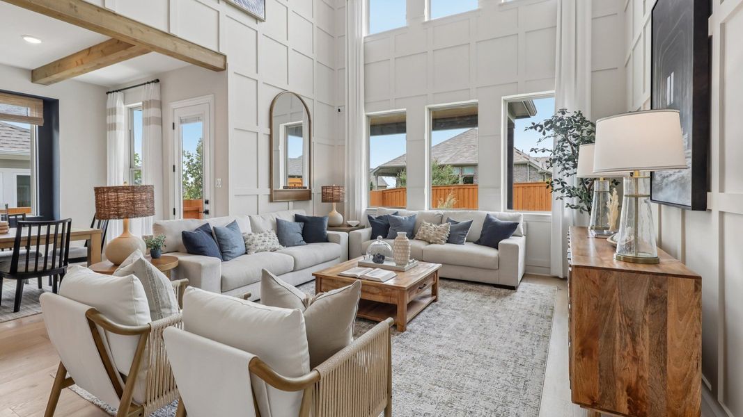 Representative furnished interior of a home built from the Rosewood by DRB Homes in Newhaven, Manor (Image 25). Representative furnished interior of a home built from the Rosewood by DRB Homes in Newhaven, Manor (Image 25).