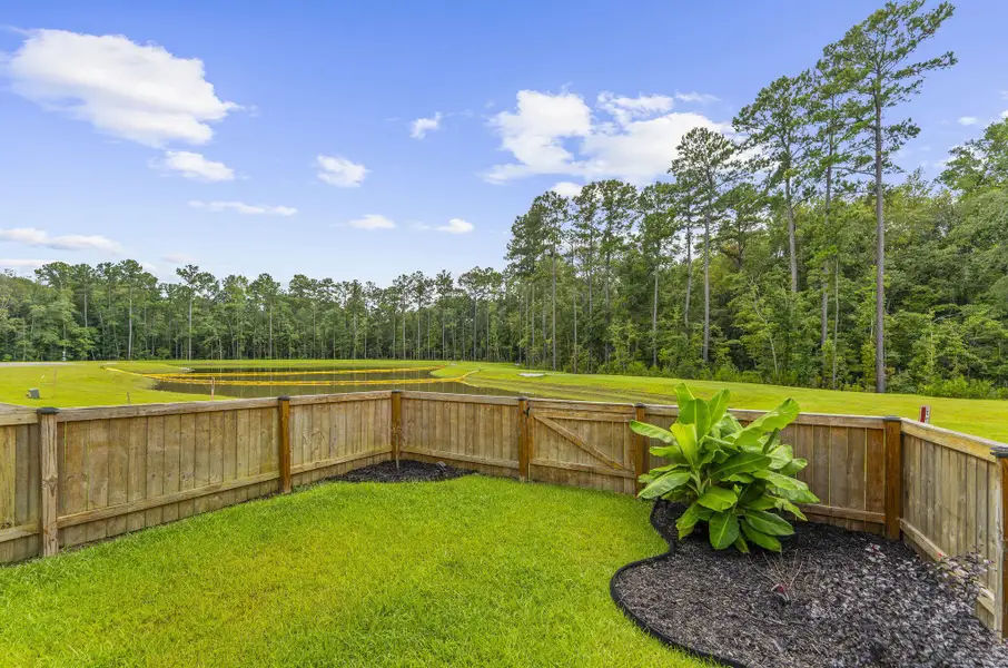 Exterior details and patio area of a home in , Summerville (Image 2). Exterior details and patio area of a home in , Summerville (Image 2).