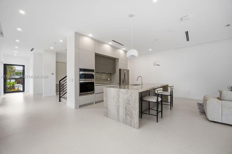 Furnished interior view inside a new home in , Fort Lauderdale (Image 35).