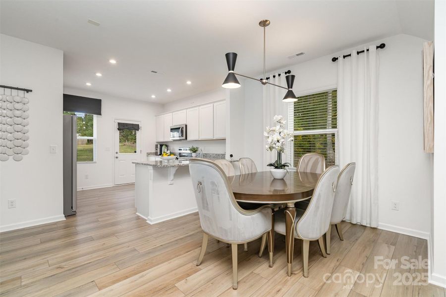 Furnished interior view inside a new home in Element Park, Charlotte (Image 22). Furnished interior view inside a new home in Element Park, Charlotte (Image 22).