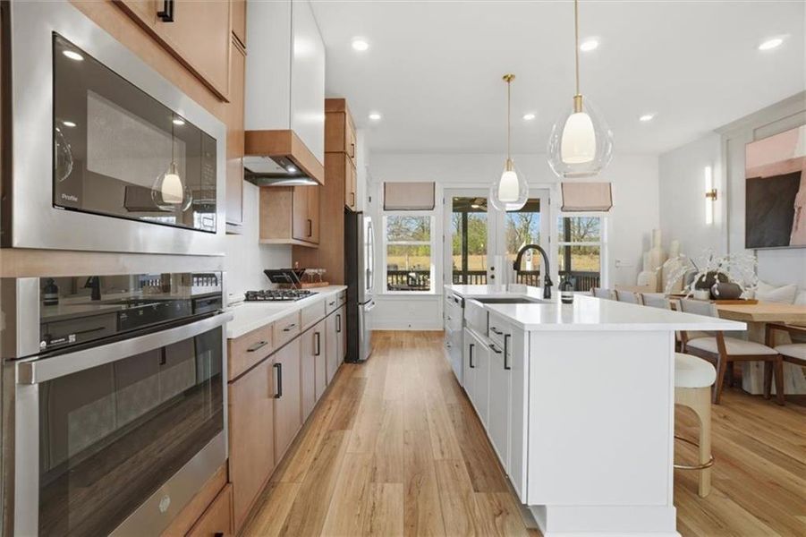 Furnished interior view inside a new home in The Eighteen, Atlanta (Image 11).